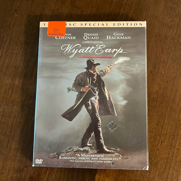 Wyatt Earp movie dvd. Used but good cond. 2 disc special edition. - Picture 1 of 4